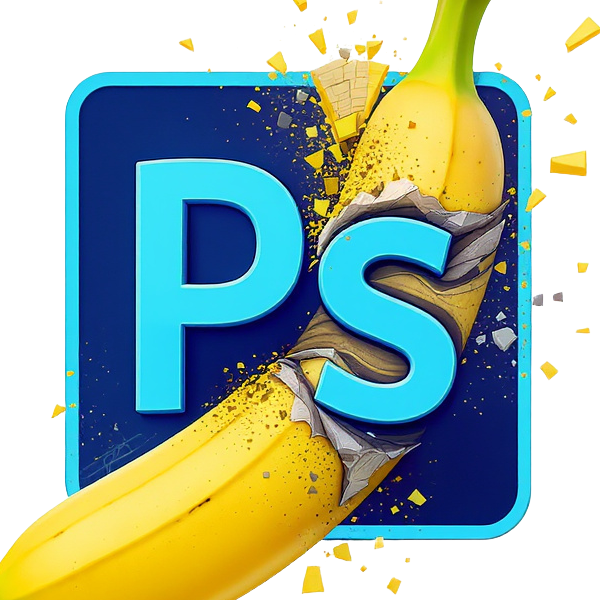 NanoBananaPhotoshop logo | NanoBananaPhotoshop Photoshop AI plugin interface | NanoBananaPhotoshop workflow screenshot | NanoBananaPhotoshop export and settings panel | NanoBananaPhotoshop output preview example